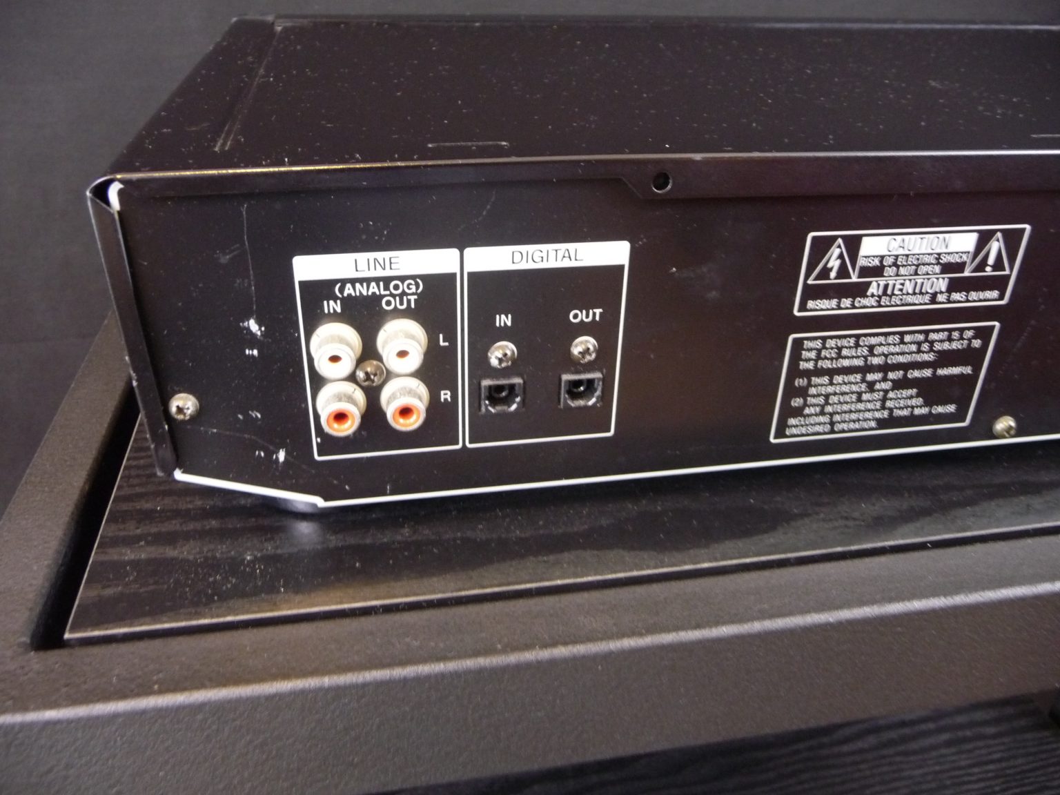 Sony MDSJE 500 Minidisc Deck Traverse Vintage Audio